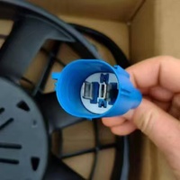 Ventilateur axial sans balais SPAL VA89-ABL320P/R/A/N-94A 12V/24V pour le refroidissement du condenseur et du radiateur de climatisation de bus