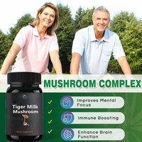 Ausreson OEM Comprimés d'extrait de Lignosus Rhinocerus (Champignon du Lait de Tigre) – Complément Énergétique et de Santé
