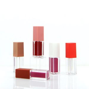 DN Empty Lip Gloss <b>Tubes</b> Square <b>Plastic</b> 5ml Customizable Logo Printable Cosmetic Packaging Material - Product Image 4