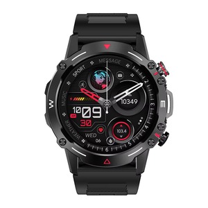 Montre connectée Drioshipping avec appel Bluetooth, étanche IP68, écran AMOLED 1,43 pouces, moniteur de fréquence cardiaque et d'oxygène sanguin, montre intelligente HK87 pour hommes - Product Image 5