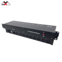 Répartiteur DMX 8 canaux pour projecteurs LED, contrôleur DJ avec RGB et indice de protection IP33