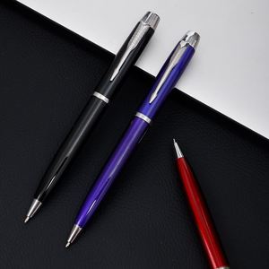 Stylo bille sportif en métal ultra-fin 1,0 mm avec logo personnalisé, impression UV, encre bleue – Nouveauté promotionnelle pour bureau et hôtel – Offre spéciale - Product Image 1