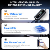 Nouveau chargeur EV portable 11 kW Type 2, homologué CE TUV, triphasé, câble de charge mobile, application intelligente, livraison rapide
