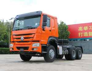 Truk traktor kepala baru SINOTRUK HOWO merek asli Tiongkok 6x4 10 Wheeler mesin WEICHAI Euro 2 - Product Image 6
