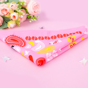 Bandana sport en coton <span class=keywords><strong>personnalisé</strong></span> en usine avec foulard carré à double impression et <span class=keywords><strong>mouchoir</strong></span> avec logo <span class=keywords><strong>personnalisé</strong></span> Fans - Product Image 2