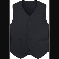 Uniforme de serveur et uniforme d'été Uniforme de garçon de bureau Gilet