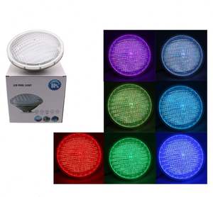 IP68 <span class=keywords><strong>12</strong></span> voltios 18 vatios Par 56 RGB <span class=keywords><strong>Cambio</strong></span> de color LED Luces de piscina con cuerpo de lámpara de vidrio - Product Image 6