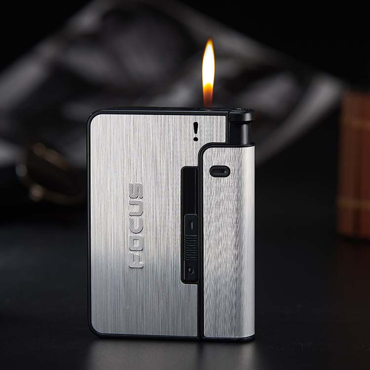 Automatic Smoke Can Be Changed Inflatable Lighter Cigarette case One  Individual Pressure and Moisture Proof Cigarette case| Alibaba.com