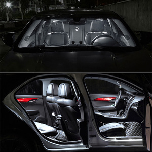 Kit de lámpara de techo Interior para coche, luces Led Canbus I10 para <span class=keywords><strong>Hyundai</strong></span> <span class=keywords><strong>I20</strong></span> I30 I40 Ix20 Ix35, Tucson Santa Fe Santafe - Product Image 5