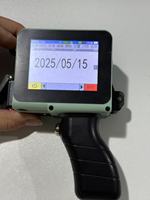 Mini Impresora de Inyección de Tinta Portátil Manual de 12.7mm para Imprimir Códigos de Barras, Etiquetas, Precios y Fechas