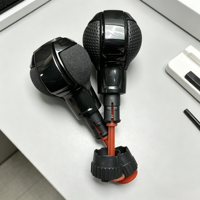 Accessoires intérieurs, pommeau de levier de vitesses en ABS, compatible avec Volkswagen Audi Sagitar Golf Scirocco CC A3 A6 A7 A8 Q3 Q5
