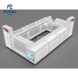 Thiết kế mới trung tâm mua sắm <span class=keywords><strong>kiosk</strong></span> cho điện thoại di động gian hàng điện thoại màu trắng tùy chỉnh trang trí cửa hàng điện thoại thiết kế nội thất - Product Image 5