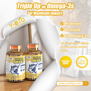 Gélules d'huile de poisson : Nourrissent les cellules de la rétine et favorisent la santé oculaire, idéales pour les utilisateurs réguliers d'écrans. Expédition immédiate. OEM. - Product Image 2