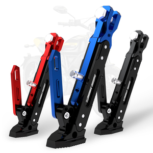 ขาตั้งข้างรถจักรยานยนต์ CNC ปรับระดับได้หลายสี  โครงข้างและที่พักเท้าทำจากอลูมิเนียมอัลลอย - Product Image 2