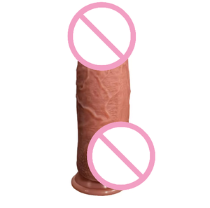 Realistische Vrouwelijke Anale Sucker Volwassen Seksspeeltje Zacht Vlees Masturbatie Artefact Kleine Dubbellaagse Vloeibare Siliconen <span class=keywords><strong>Dildo</strong></span> 290G - Product Image 2
