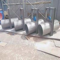 Vanne d'écluse électrique en acier inoxydable TIANYI 300X300mm 220V décharge de gaz contrôle de décharge carré vanne d'eau de vidange
