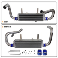 Front Mount Intercooler Kit Pour Mitsubishi Galant VR-4 VR4 Legnum 2.5L V6 96-02