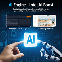 Mini Computadora de Alto Rendimiento con IA Integrada, Core I3 1215U/I5 1235U, con Ventilador, HD, DP, Tipo-C, Thunderbolt 4, Windows 11 Enterprise, Mini PC para Oficina