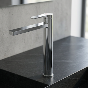 Modern Single-Handle Touch Sensor Stainless Steel Basin Single Hole <b>Deck</b>-Mounted Black Ceramic Contemporary 1.5gpm Flow Rate - Product Image 3