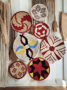 High Quality Traditional Sabai Grass Woven Rattan Wall <b>Basket</b> for Home Office Cafe and Hotel Decor Use for Worldwide Supply - Product Image 6