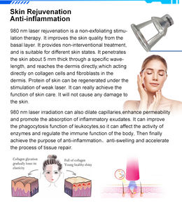 เลเซอร์ไดโอดทางทันตกรรม, ใยแก้วนำแสงแบบเรียบสำหรับการผ่าตัด, ใช้ในร้านเสริมสวยสำหรับการสลายไขมัน, การรักษาหลอดเลือด, โรคเชื้อราที่เล็บ และการฟอกสีฟัน - Product Image 4