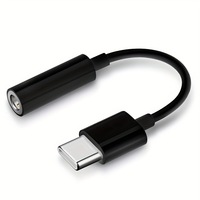 Adaptateur casque Type-C vers 3,5 mm en cuivre avec puce DAC audio numérique-analogique universel pour téléphones et tablettes Android
