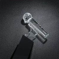 Trophée en cristal K9 transparent en gros, avec logo personnalisé, souvenirs, modèle de microphone laser, cadeaux de prix pour chanteur numéro 1