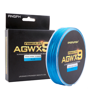Angryfish Ligne de pêche flottante tressée de haute qualité à 9 brins de 300m pour ruisseau et rivière Usine personnalisée Vente en gros - Product Image 6