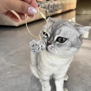 Boîte de rangement pour poils d'animaux Porte-clés décoratif créatif comprenant un bracelet à motif de dessin animé - Product Image 6