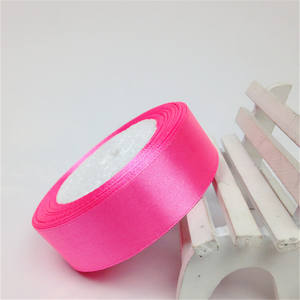 Listo para Enviar: <span class=keywords><strong>Cinta</strong></span> de Satén de una Sola Cara en Colores Sólidos, 1 Pulgada x 25 Yardas, para Rosas Eternas - Product Image 5