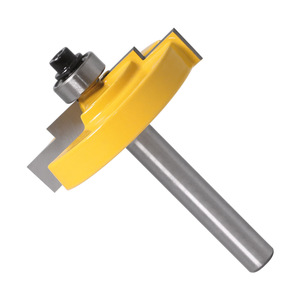 8mm hoặc 12mm hoặc 1/2 "đôi lưỡi Vòng chân bước phay router bit một mang cửa và Cửa Sổ Khung cắt cạnh profiling bit - Product Image 4