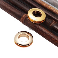 Œillets Métalliques en Gros pour Bricolage, pour Sacs à Bagages, Vêtements, Bâches, Rideaux - Accessoires Décoratifs en Alliage Moulé sous Pression (Ovale)