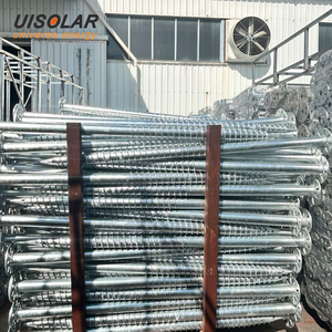 Uisolar Chất lượng cao có thể điều chỉnh nền tảng hệ thống cho năng lượng mặt trời gắn mạ kẽm nhúng nóng mặt đất vít Neo cài đặt - Product Image 2