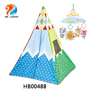 2020 nuevo estilo bebé juego <span class=keywords><strong>tipi</strong></span> Castillo <span class=keywords><strong>casa</strong></span> mongolia los niños <span class=keywords><strong>tienda</strong></span> de campaña con música y bolas - Product Image 2