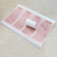 Étiquettes adhésives personnalisées multicouches imperméables de qualité alimentaire à décoller, livret imprimé recto-verso de haute qualité