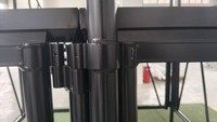 Plateforme de scène mobile réglable en aluminium portable noire à vendre
