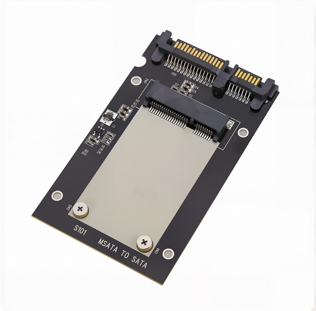 MSATA Mini SSD to 2.5 Inch SATA Converter Adapter Msata Adapter for Windows2000/XP/7/8/10 Vista Linux Mac 10 OS