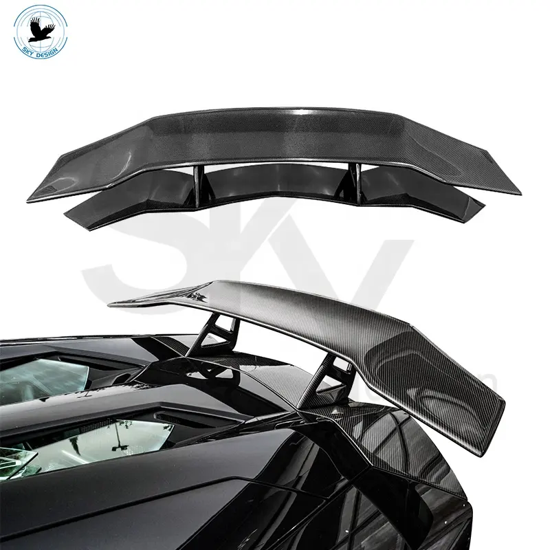 Beste Prijs Auto-Accessoires Dc Koolstofvezel Achterspoiler Voor Lamborghini Aventador Lp700 Lp720 Lp740 Achtervleugel