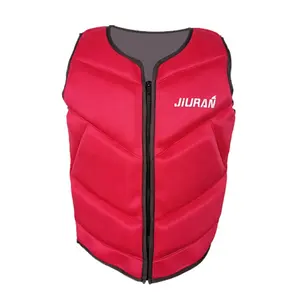 JIURAN jaket keselamatan dewasa, rompi jaket pelampung Neoprene untuk olahraga air aman terjangkau