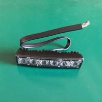 Luz led estroboscópica para salpicadero de vehículo de emergencia, 6x3W