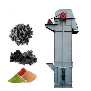 Efisiensi tinggi ember vertikal lift pelat Premium sabuk rantai pembuatan semen Hoist untuk industri kerikil pasir - Product Image 1