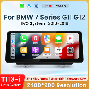 Fmidia 2026 Nouveau système Linux 10.25 12.8 pouces Écran fin pour BMW Série 7 G11 G12 EVO Lecteurs vidéo de voiture sans fil CarPlay Auto - Product Image 2