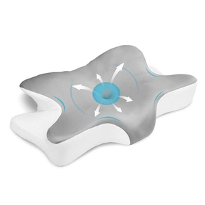 Oreiller en mousse à mémoire de forme Certipur-US pour le sommeil, soutien confortable du cou, respirant, anti-bave - Product Image 1