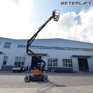 4x4x4 JLG <span class=keywords><strong>Genie</strong></span> 21m 32m 38m Elevador telescópico portátil hidráulico diesel do crescimento do mini elevador elétrico para a construção - Product Image 2