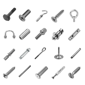 Kit d'assortiment de vis à bois métriques à tête hexagonale GR5 personnalisées, autotaraudeuses, zinguées, noires, dorées, argentées, pour meubles et armoires - Product Image 2