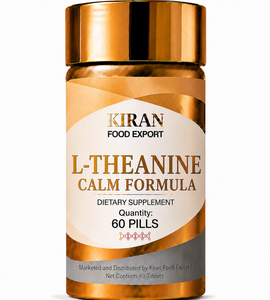 Cápsulas Vegetarianas con Extracto Herbal de L-Teanina a Base de Plantas, Fórmula Calmante para Apoyo Diario de Calma y Bienestar Estilo de Vida - Product Image 4