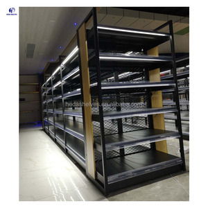 Scaffalature per negozi in metallo di alta qualità scaffalature per espositori per negozi di alimentari per negozi al dettaglio - Product Image 5