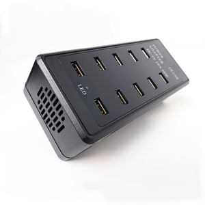 Station <span class=keywords><strong>de</strong></span> charge USB 10A 50W <span class=keywords><strong>Chargeur</strong></span> <span class=keywords><strong>de</strong></span> bureau en plastique pour <span class=keywords><strong>MacBook</strong></span> <span class=keywords><strong>Pro</strong></span> iPhone Samsung - Product Image 3