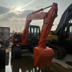 รถขุดขนาดเล็กฮิตาชิ ZX70 จากญี่ปุ่น 7 ตัน แบบตีนตะขาบ พร้อมเครื่องยนต์ มอเตอร์เกียร์ สำหรับใช้งานในฟาร์มและป่าไม้ ได้รับการรับรองมาตรฐาน EPA - Product Image 2