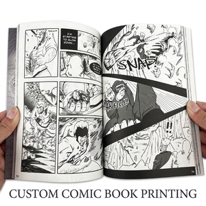<span class=keywords><strong>Impression</strong></span> personnalisée de livres de bandes dessinées manga anime colorés à bas <span class=keywords><strong>prix</strong></span>, <span class=keywords><strong>impression</strong></span> de livres de bandes dessinées manga japonais - Product Image 1